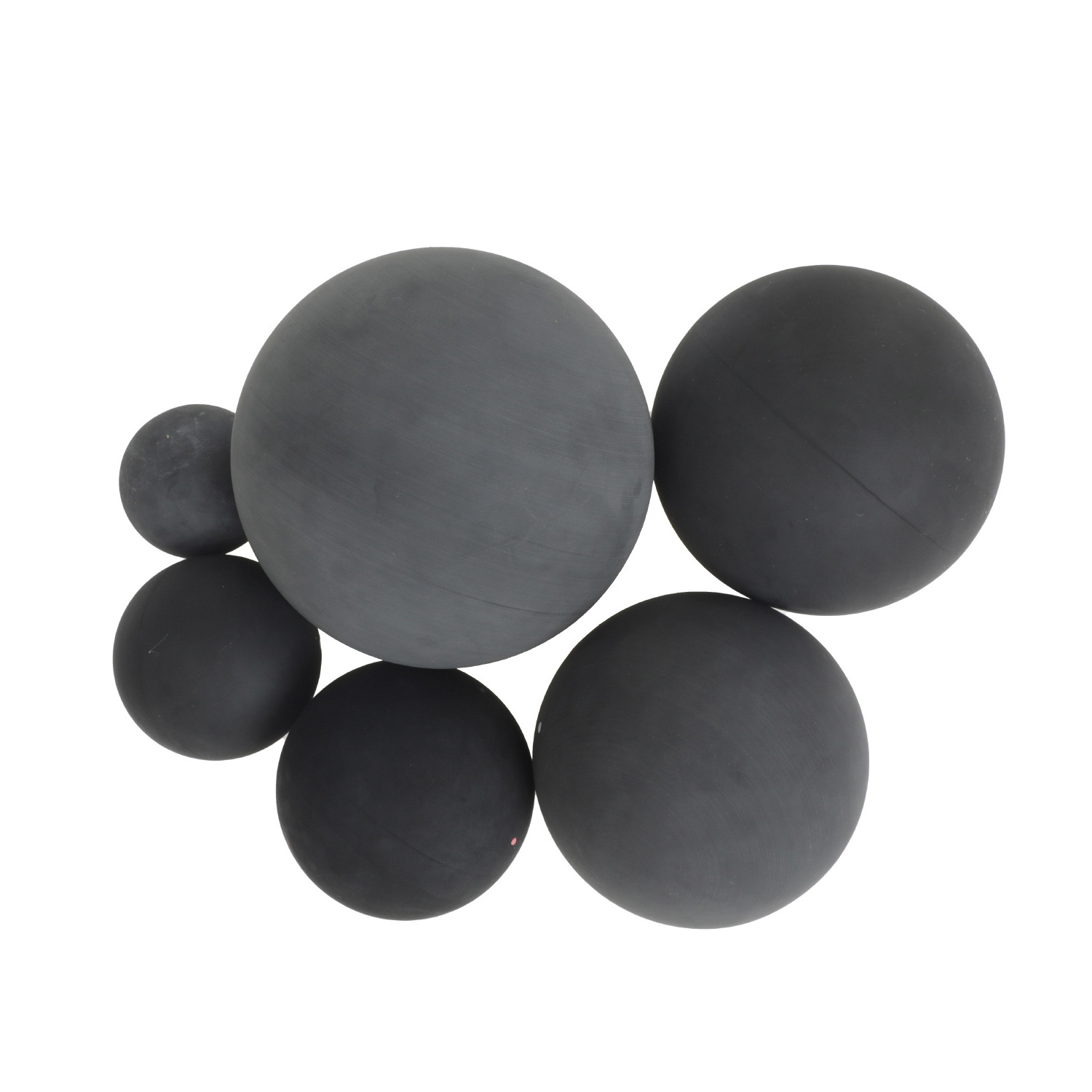 Factory supply custom mold seamless rubber balls various sizes rubber balls oem Shenzhen