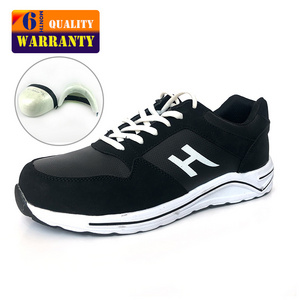 Brand Lightweight Breathable Mesh Slip Resistant Men Sport Shoes Composite Toe Cap Sports Type Safety Shoes