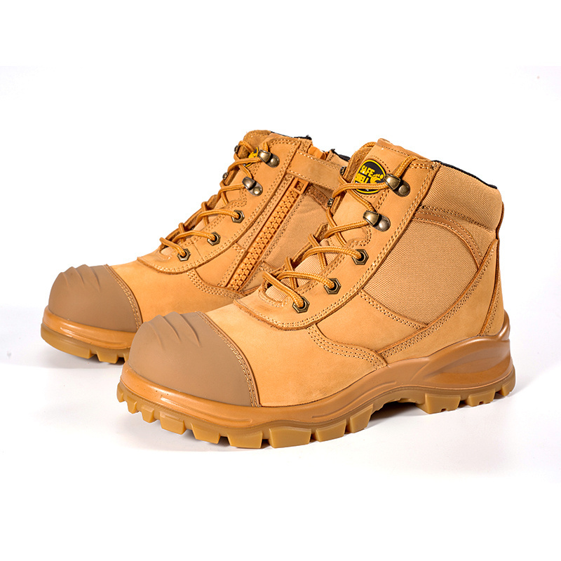 Australia Sale Work Safety Boots Steel Toe High Grade Nubuck Leather Safety Shoes Safety Boots