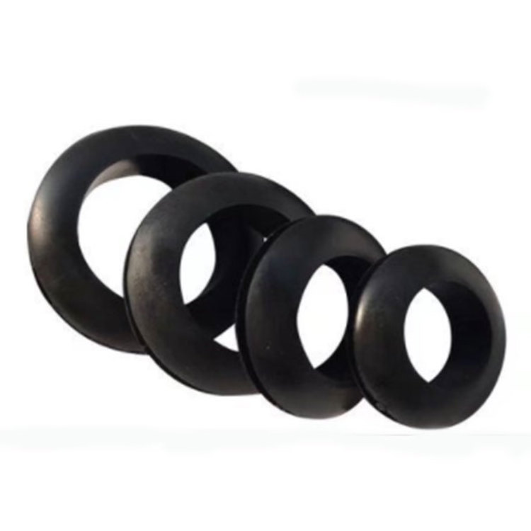 Custom 10mm round cable protection ring waterproof rubber grommets for wires