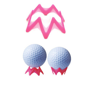 Chinese original golf tee low 7mm high 12mm winter short golf nails plastic TEE ball holder durable