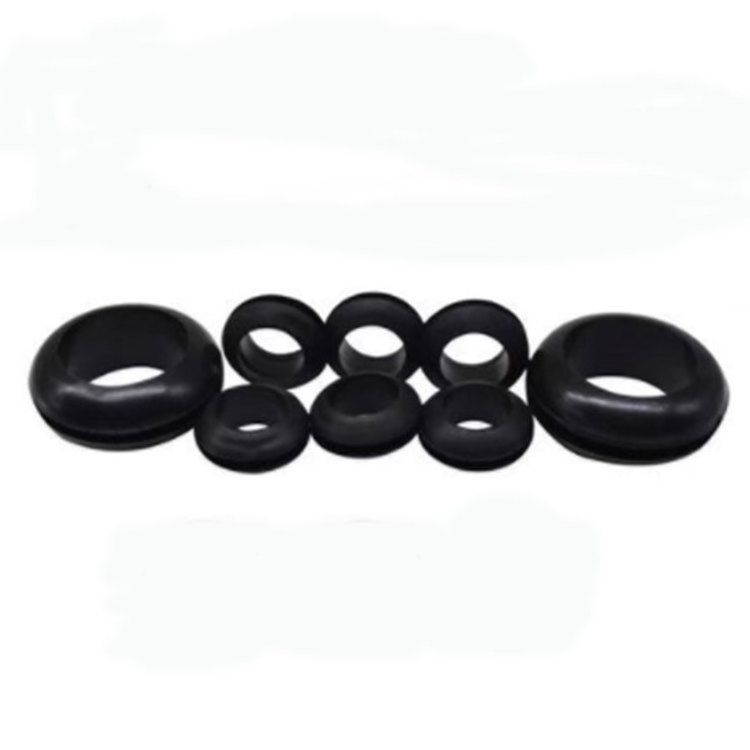 Custom 10mm round cable protection ring waterproof rubber grommets for wires