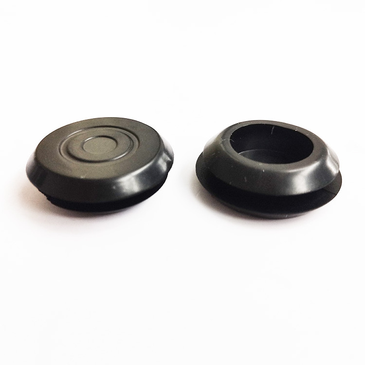 High Quality Washer Silicone Rubber Grommet Double Sided Round Waterproof Hole Plug for 20mm plate hole sealing plug