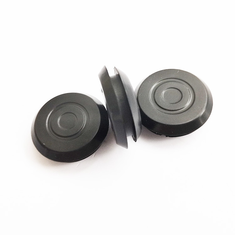 High Quality Washer Silicone Rubber Grommet Double Sided Round Waterproof Hole Plug for 20mm plate hole sealing plug