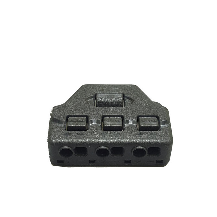 LED special drive rear DC shunt splitter 3PIN electric connector TL-103CV One input three connector Parallel wiring terminal