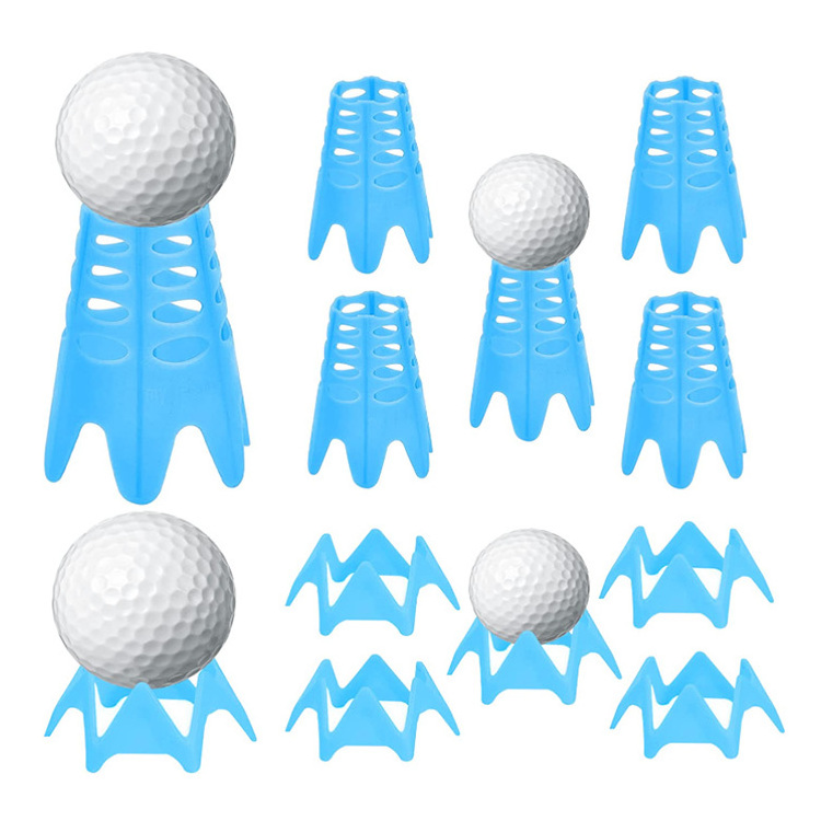 Golf Simulator Tees for Practice Golf Mat Tees for Winter Turf and Driving Range Plastic Golf Tee