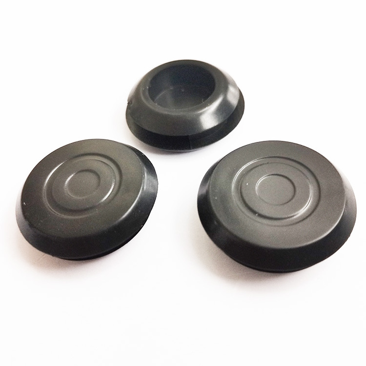 High Quality Washer Silicone Rubber Grommet Double Sided Round Waterproof Hole Plug for 20mm plate hole sealing plug