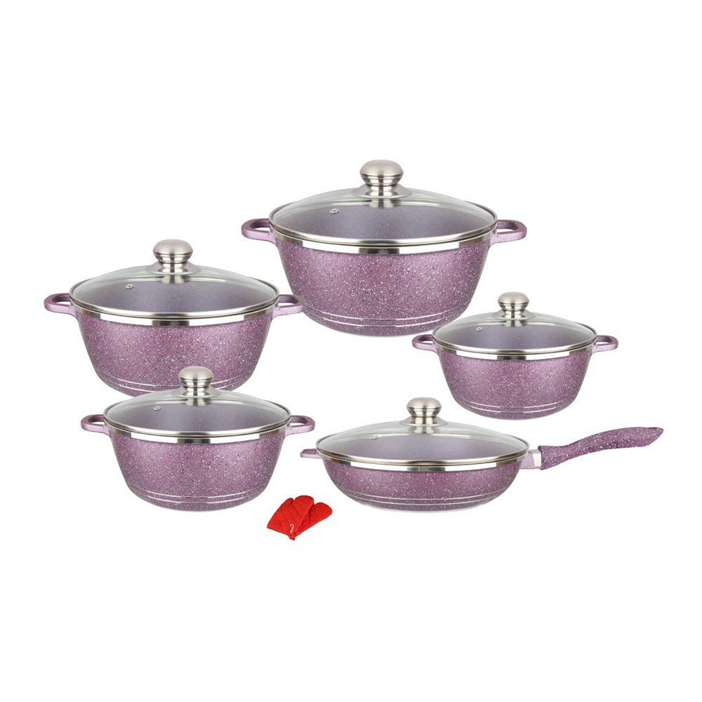 Factory Direct Non-stick Pan Color Cookware Stainless Steel Cookware