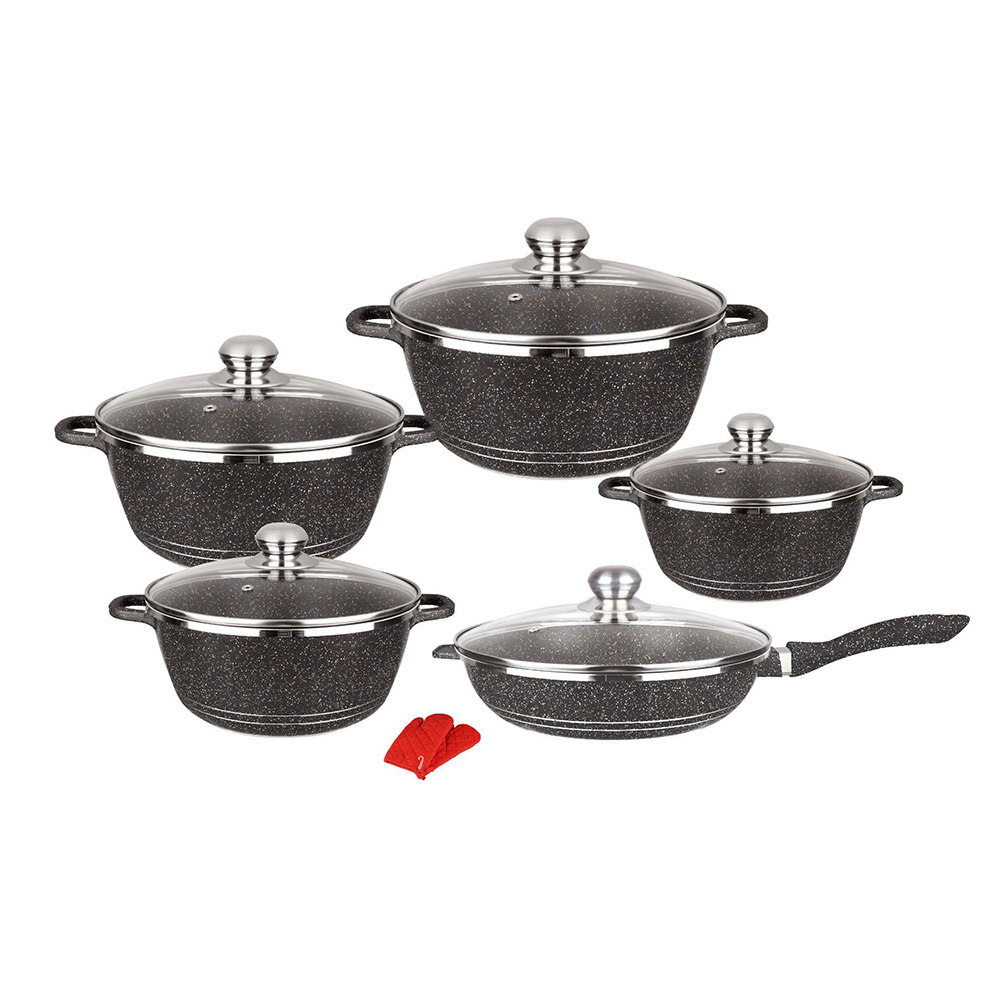 Factory Direct Non-stick Pan Color Cookware Stainless Steel Cookware