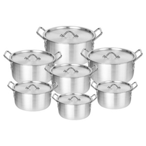 Deepened Thickened Aluminum Alloy Vintage Amphora Soup Pot Household Pot Boiling Water Porridge Pot