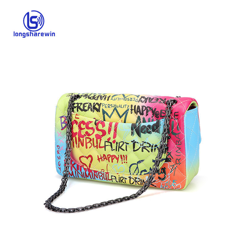 on sale Wholesale fashion lady jelly candy color crossbody bag PVC handbag for women