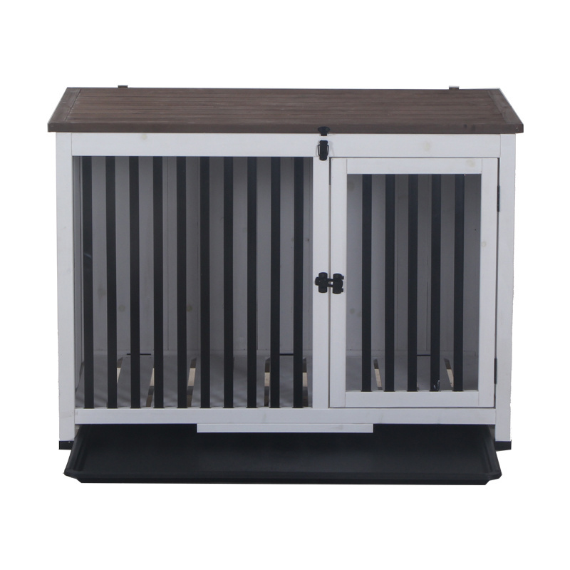 Outdoor Indoor Animal Portable Wood Dogs Kennel Crate Houses Foldable Wooden Dog Cage House