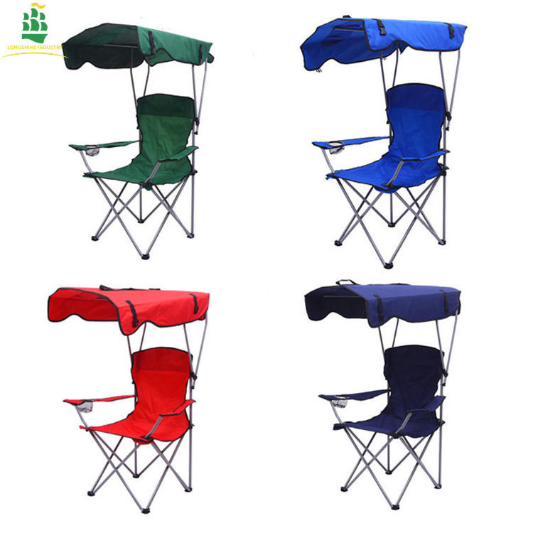 LS Two-in-one large sun-shading beach chair is suitable for multiple scenes beach umbrella with table