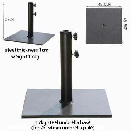 LS Base Of 30 Kg Water Or Sand Filled Umbrella Base  Middle Pillar Umbrella Round Tube Base