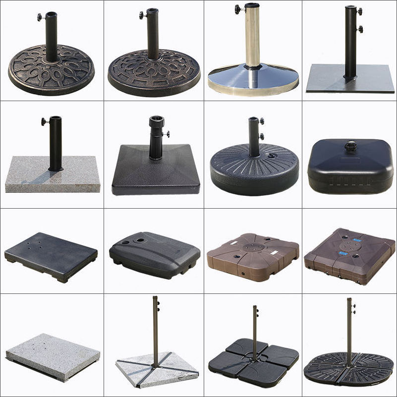 LS Base Of 30 Kg Water Or Sand Filled Umbrella Base  Middle Pillar Umbrella Round Tube Base