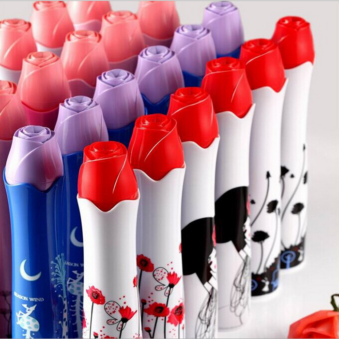 LS New design plastic flower rose bottle umbrella