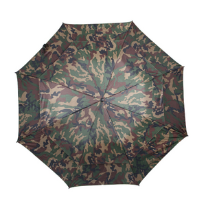 LS Camouflage Design Customization Printing Auto Open and Close 3 Folding Umbrella