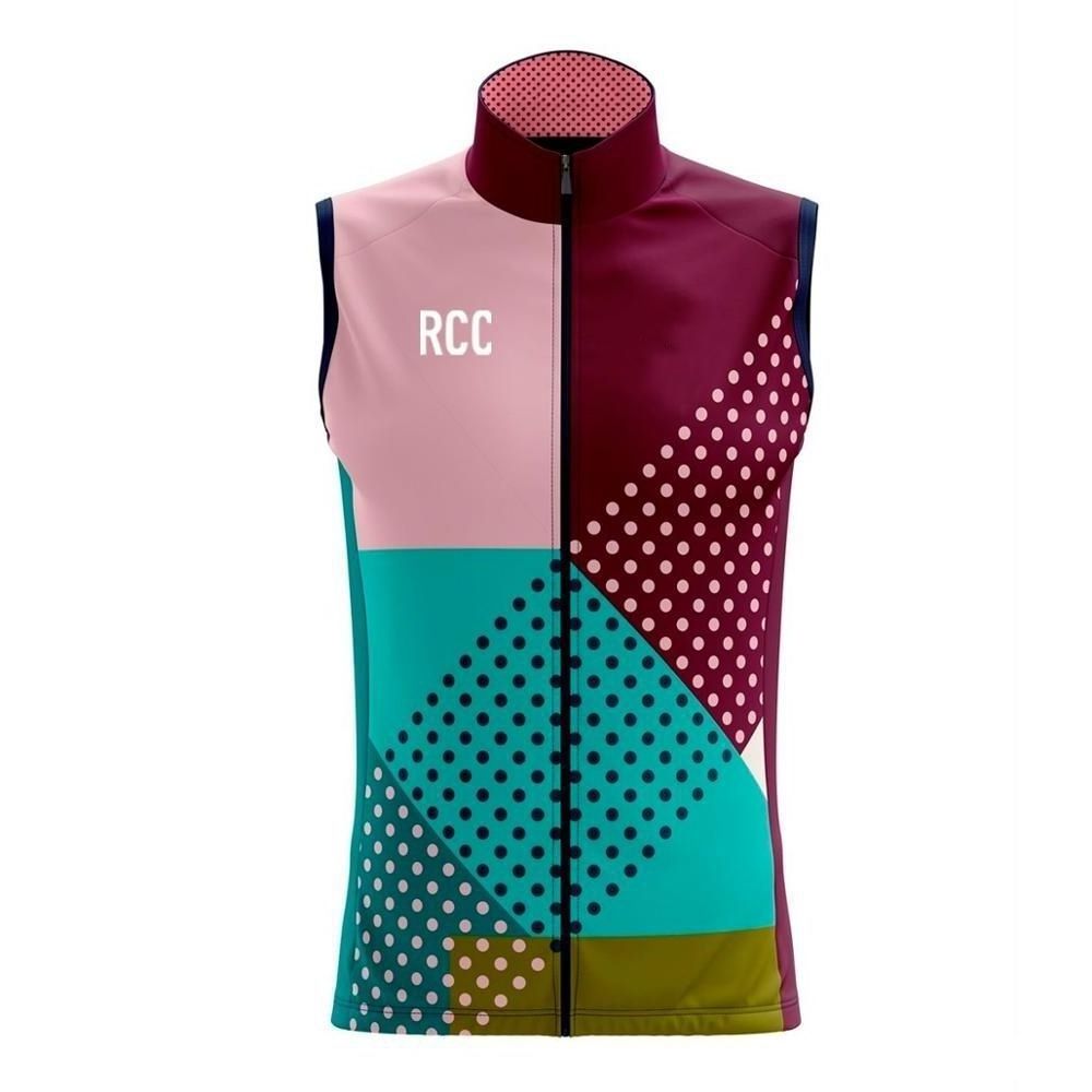 LS244112 OEM Design Men Bicycle Vest Plus Size Breathable Road Bike Windproof Vest Sublimation Printing Cycling Windproof Gilet