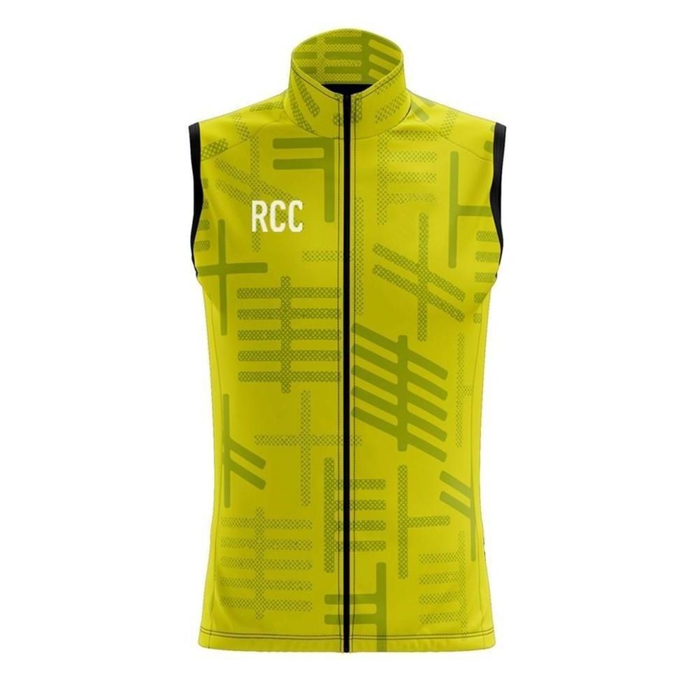 LS244112 OEM Design Men Bicycle Vest Plus Size Breathable Road Bike Windproof Vest Sublimation Printing Cycling Windproof Gilet