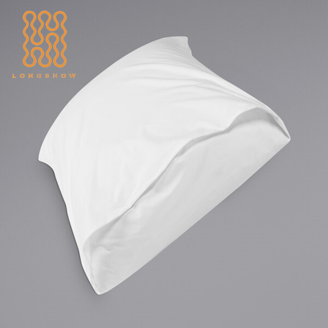 200 thread count Cotton Plain sarung bantal White Pillow Case for hotel bedding