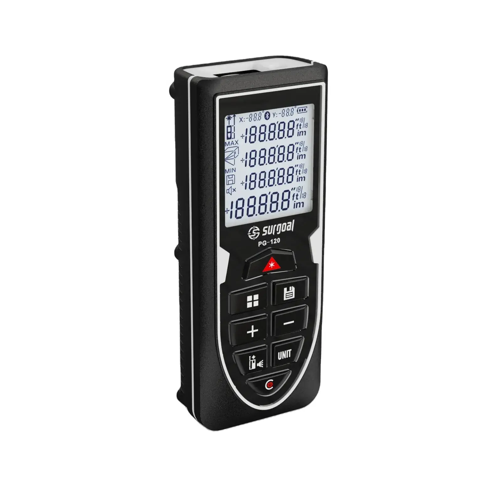 70M 100M Mini small laser distance meter with lithium batter charging