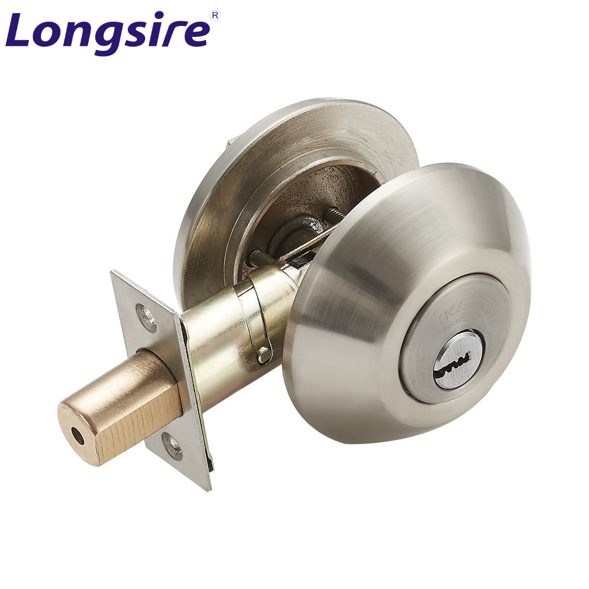 American standard stainless steel brass lock cylinder deadbolt single side double side latch deadbolt ANSI grade 2