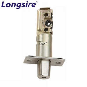 Commercial Deadbolt Latch Brass Cylinder Latch Bolt Color-Zinc Electroplating Door Bolt Latch Dead Bolt