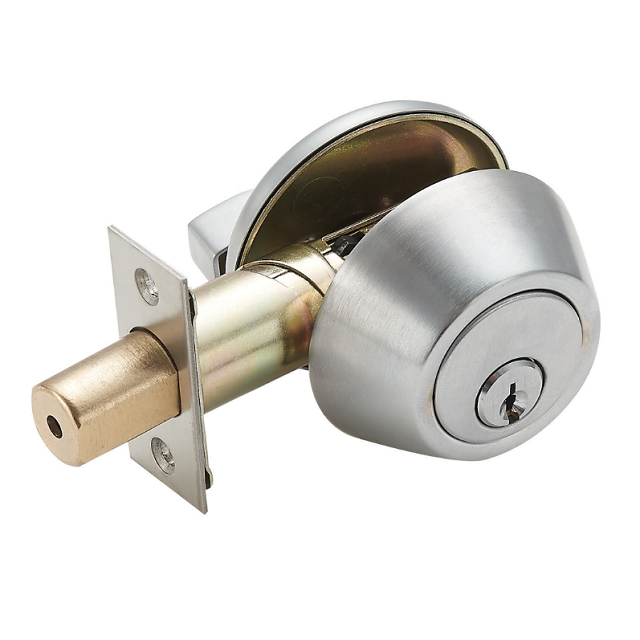 American Ansi Grade 1 door Locks stainless steel brass cylinder Deadbolt deadbolt lock fire rated dead bolt in solid steel