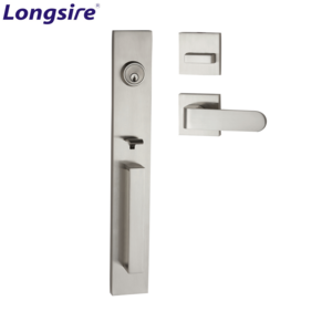 America Market Top Seller 2022 Deadbolt Lock Latch Door Handle Luxury With Lock Thumb Press handle door lock