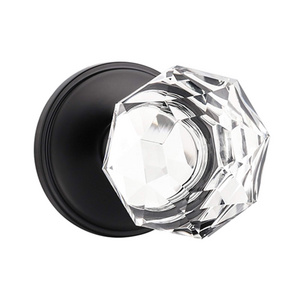 High Security Octagon Diamond Glass Crystal Knob Combination Door Locks&Keys Cylinder