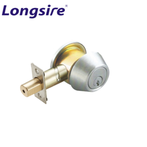 Entry Lever Deadbolt Knob Passage Door Deadbolt Lock Set Brass Cylinder Stainless Steel Door Knob Lock Set for Hotel