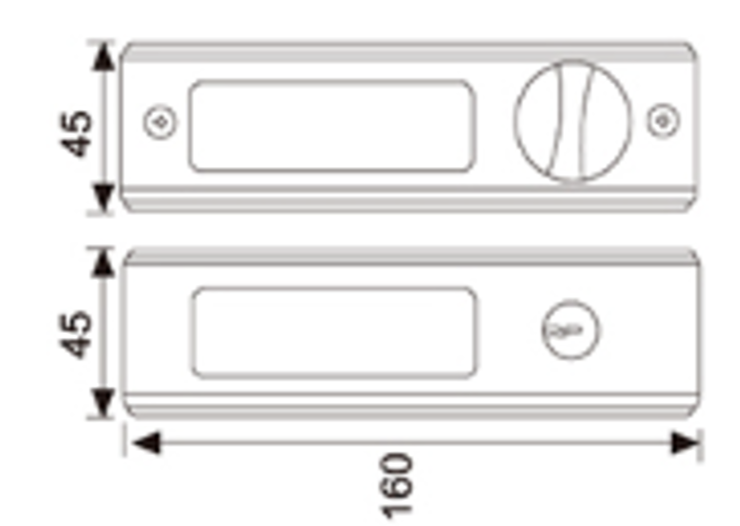 Stainless steel hidden hook lock factory Concealed Recessed flush Invisible Pull Handle square sliding wooden door lock