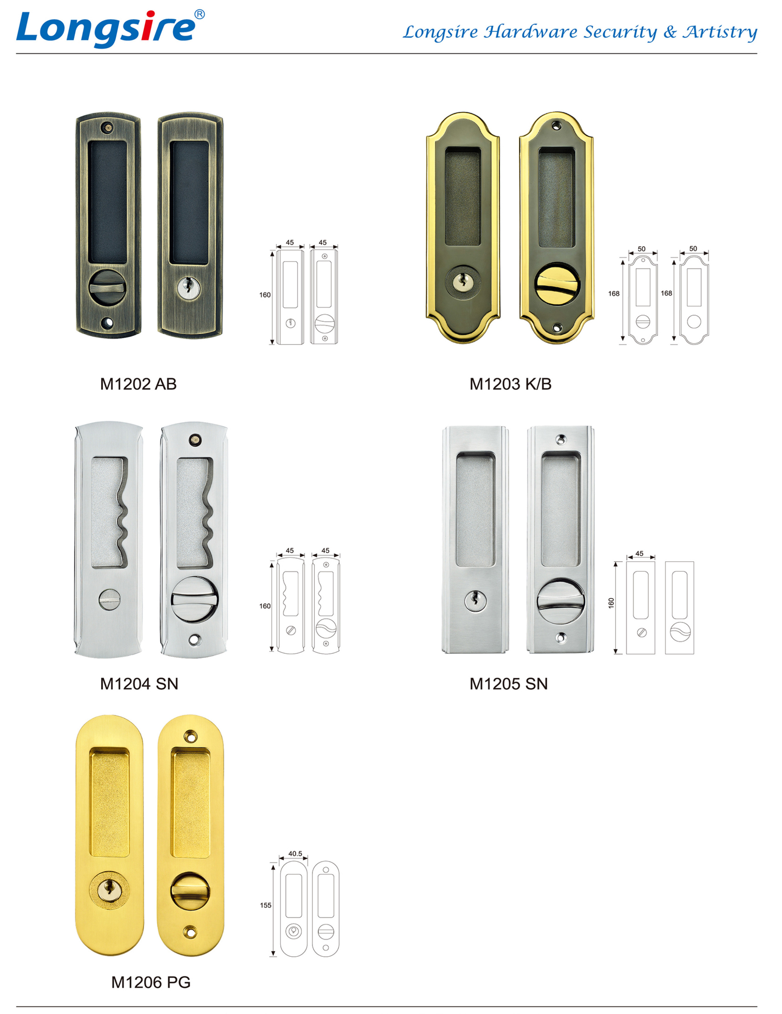 Credit-Honoured Sliding Door Mortise Lock Set Invisible Recessed Handle Latch Interior Wood Pocket Door Lock Furniture Hardware