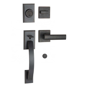 American handleset lock export for USA market lockset big handle split door lock