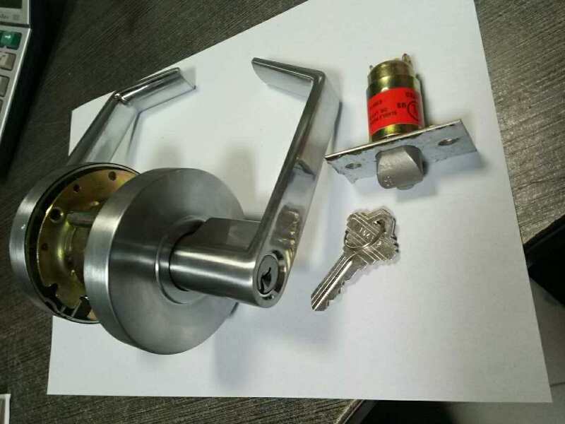 LONGSIRE 8671SC ANSI GRADE 2  lever handle door lock commercial door lock