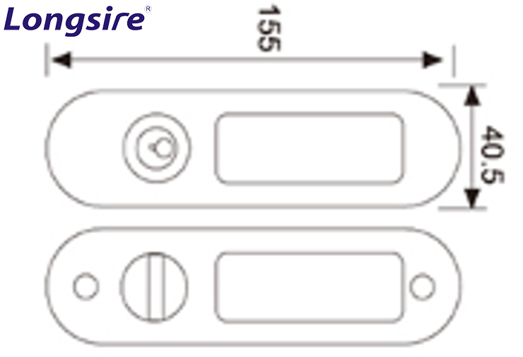 Sliding Glass Patio Door Mortise Lock Cerradura Invisible Lock Sliding Door Hook Lock For Bathroom