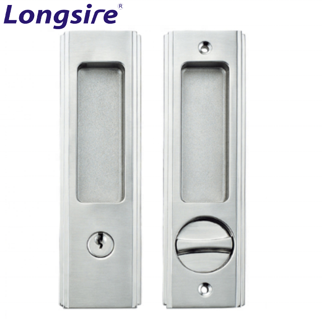 Sliding Glass Patio Door Mortise Lock Cerradura Invisible Lock Sliding Door Hook Lock For Bathroom