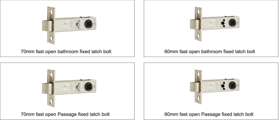 ANSI Entry Entrance Keyed Privacy Passage Door Knob Lock and Single/Double Cylindrical Cylinder Deadbolt Pack Home Set