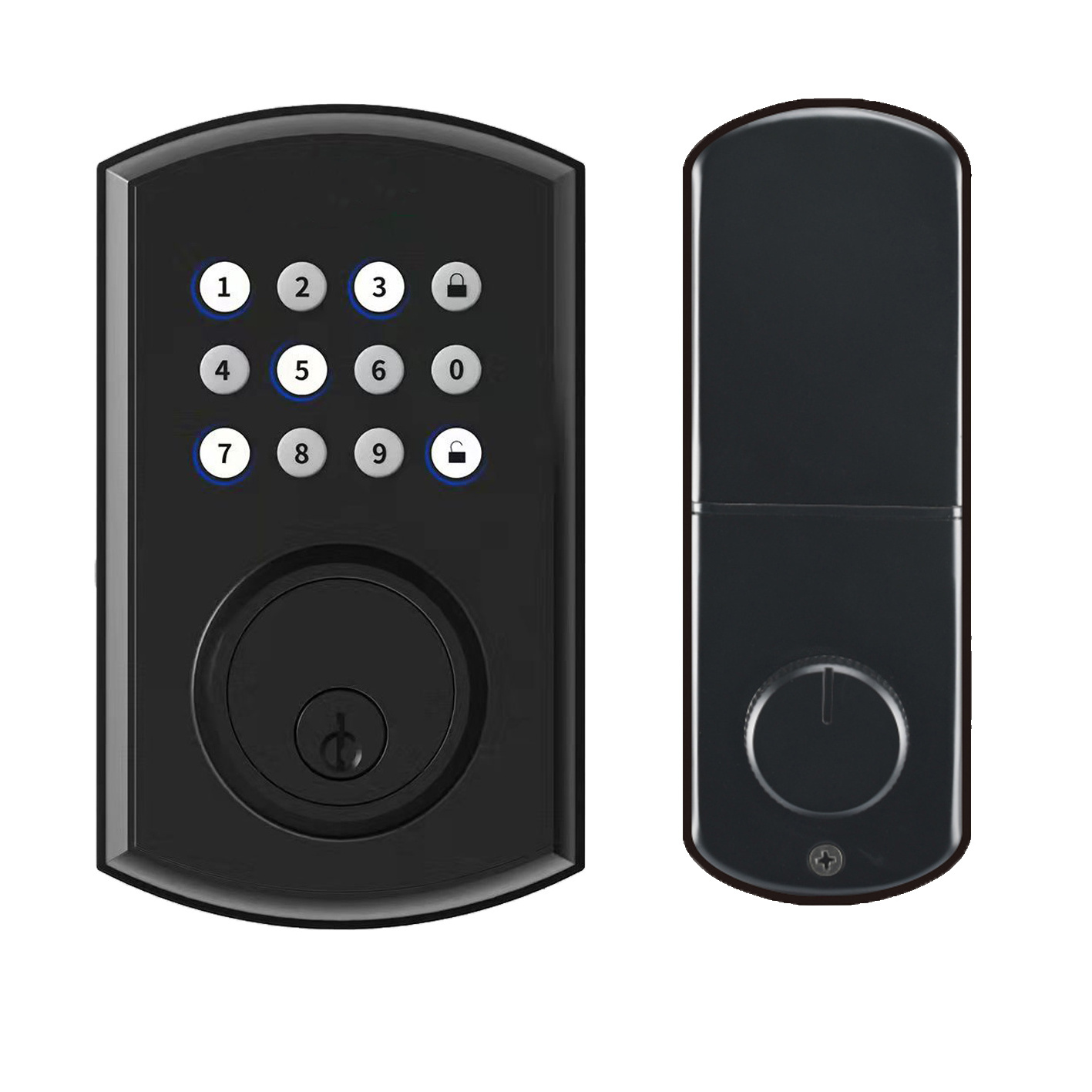 Waterproof High Security Smart Door Lock Keyless Entry Door Front Door Smart Deadbolt  Lock