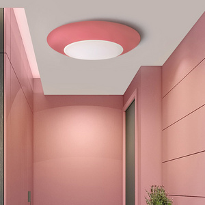 5CCT adjustable light round Led ceiling light Macaroon Color Simple home bedroom corridor living room study modern ceiling light