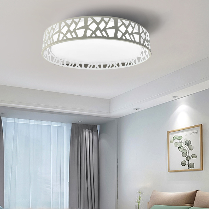 China Best Price Contemporary Bedroom Living Room Indoor Light Decoration Round Modern Led Ceiling Lamp rounded ceiling lights