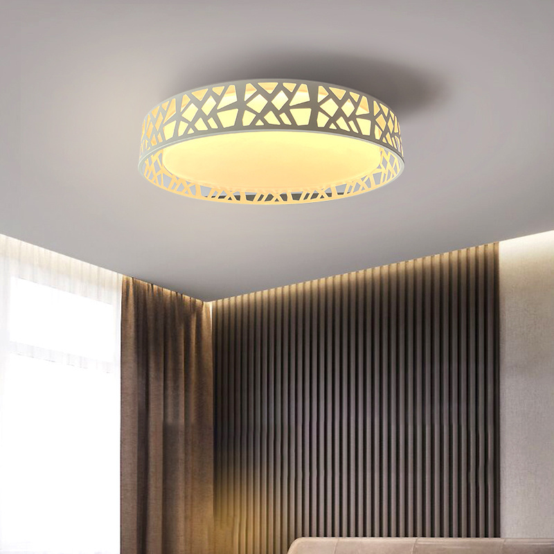 China Best Price Contemporary Bedroom Living Room Indoor Light Decoration Round Modern Led Ceiling Lamp rounded ceiling lights