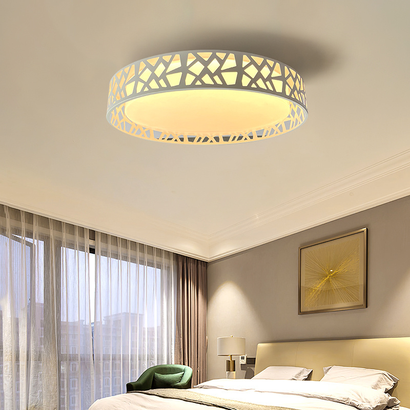 China Best Price Contemporary Bedroom Living Room Indoor Light Decoration Round Modern Led Ceiling Lamp rounded ceiling lights