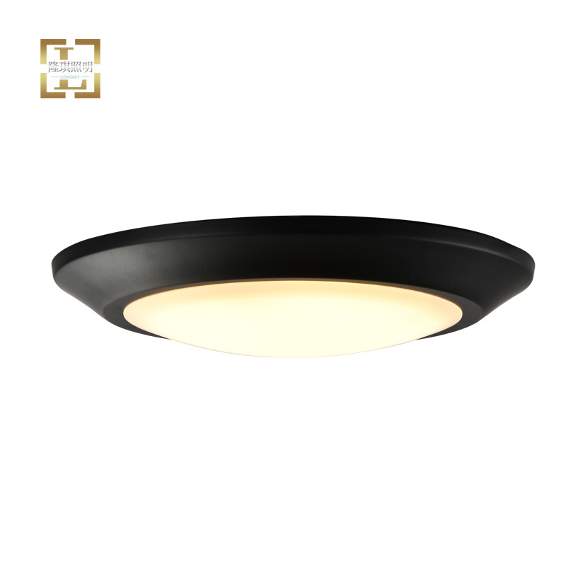 modern ETL ultrathin design Black and white decorative ceiling lights for living room bedroom 10W flush mount LED light ceiling