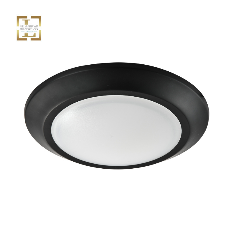 modern ETL ultrathin design Black and white decorative ceiling lights for living room bedroom 10W flush mount LED light ceiling