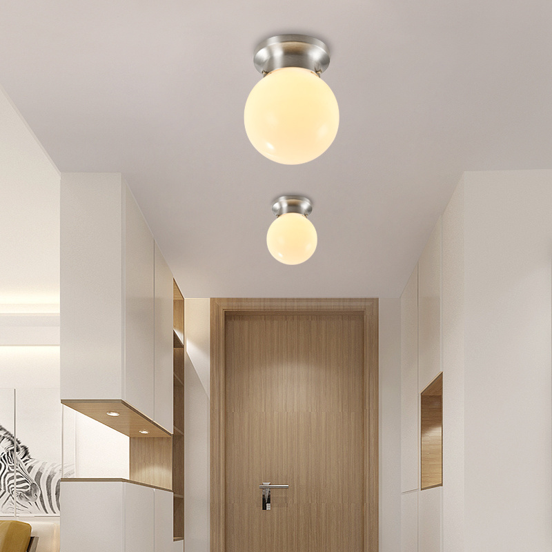 modern Home lighting fixtures simple personality aisle hallway sphericity indoor Luxury bedroom LED ceiling light