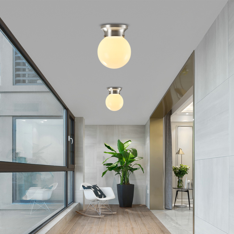 modern Home lighting fixtures simple personality aisle hallway sphericity indoor Luxury bedroom LED ceiling light