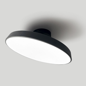 modern adjustable lightDining Bed Room Indoor Home semi flush mount Lighting black white LED ceiling light