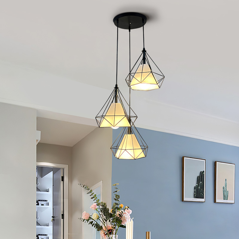 ETL chandelier light luxury modern hanging pendant lights Iron material for home  lamp shade decorative pendant lights