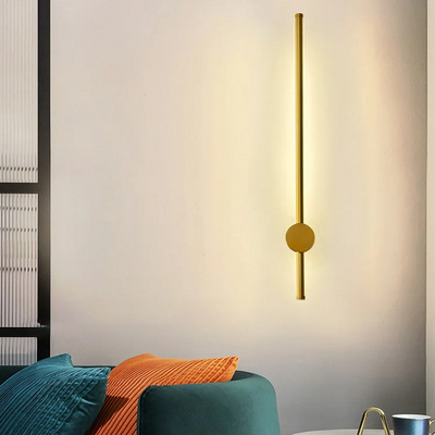 Indoor minimalist LED wall lamp modern living room wall surface mounted lighting bedroom bedside lamp vanity mirror headlight